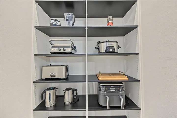 Thoughtful additional storage option