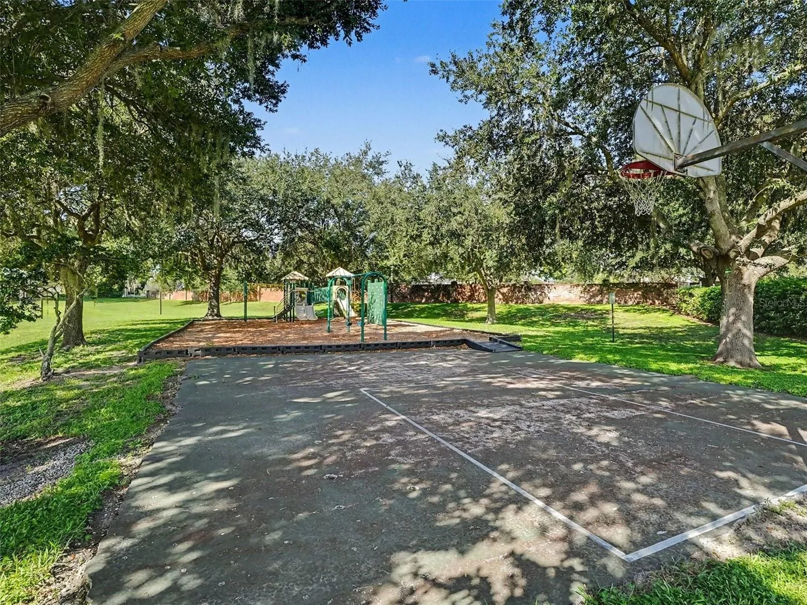 Playground right next door