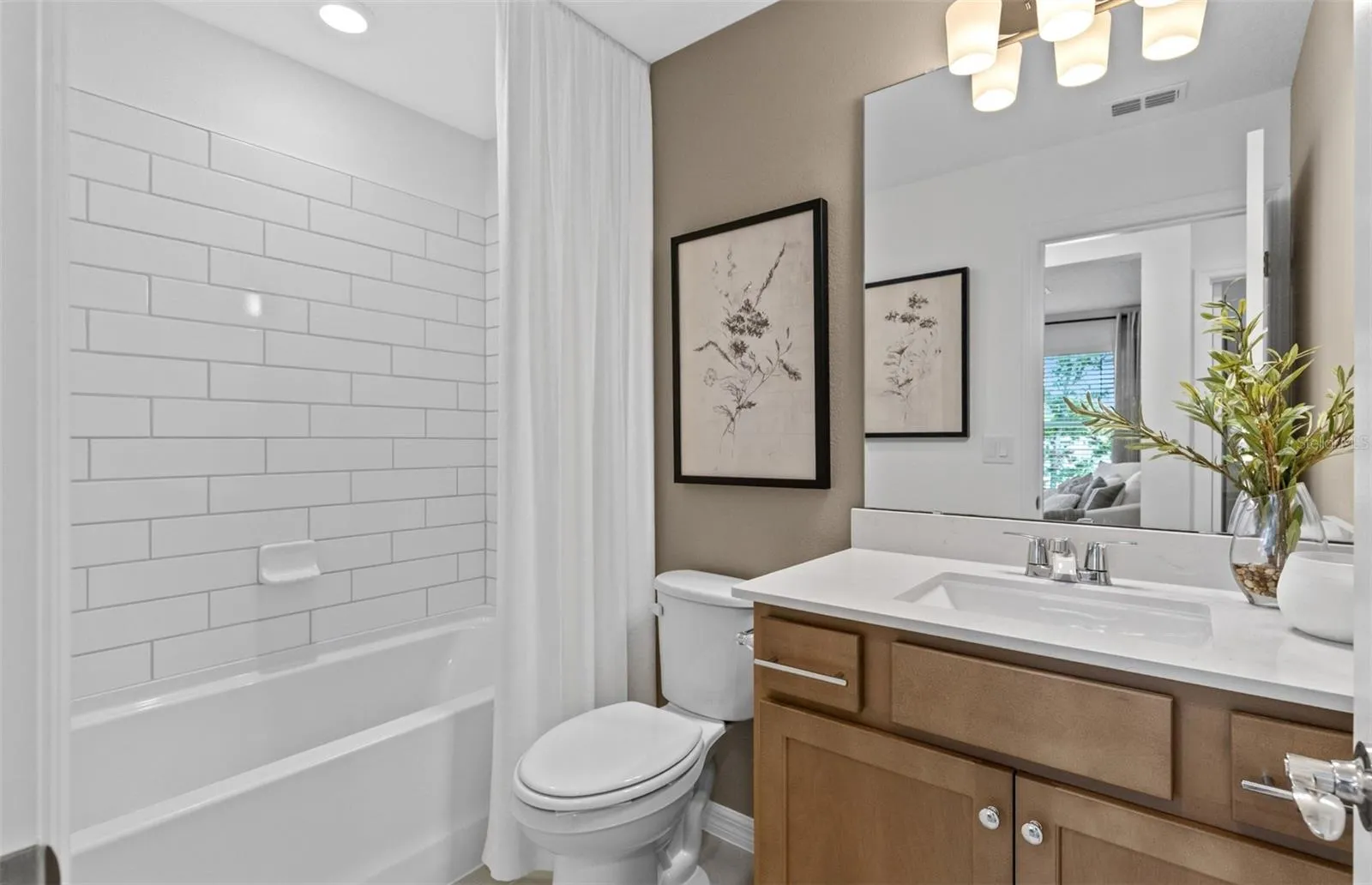 Model Home Design Only. Pictures and furnishings are for illustrative purposes only. Elevations, colors and options may vary. Furniture is for model home staging only.