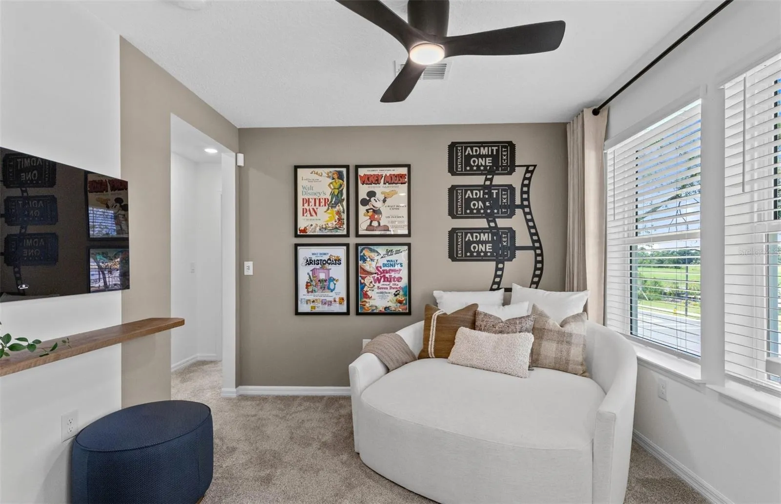 Model Home Design Only. Pictures and furnishings are for illustrative purposes only. Elevations, colors and options may vary. Furniture is for model home staging only.