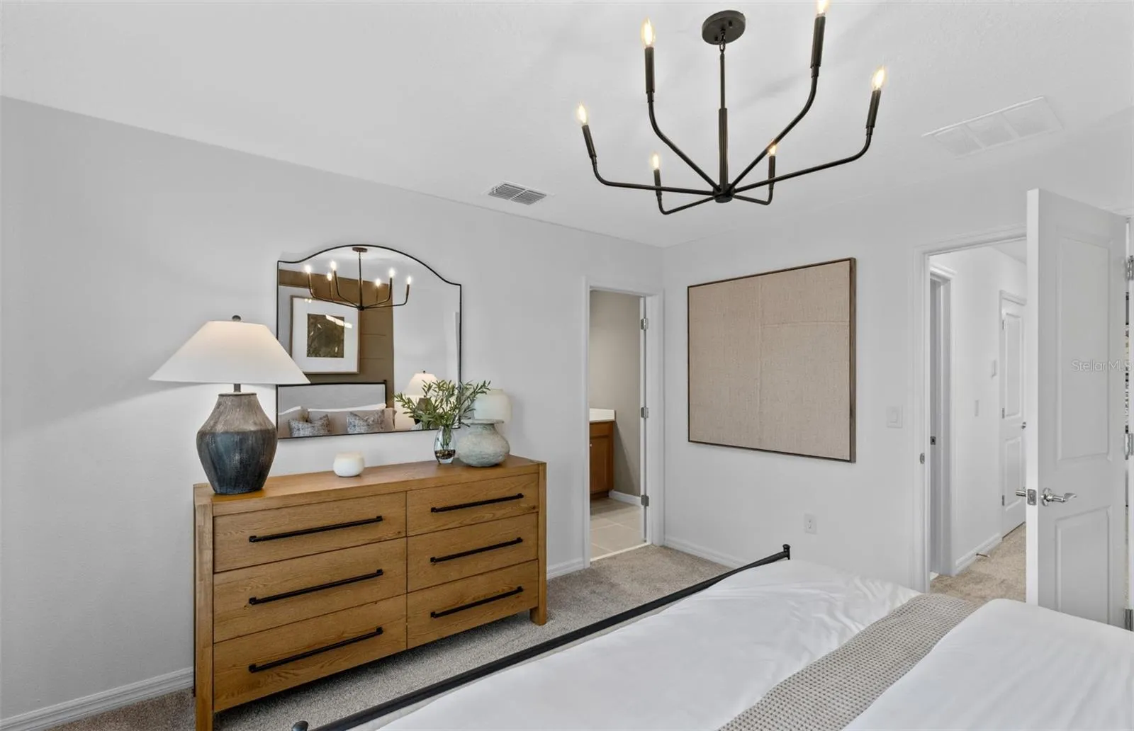 Model Home Design Only. Pictures and furnishings are for illustrative purposes only. Elevations, colors and options may vary. Furniture is for model home staging only.