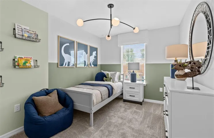 Model Home Design Only. Pictures and furnishings are for illustrative purposes only. Elevations, colors and options may vary. Furniture is for model home staging only.