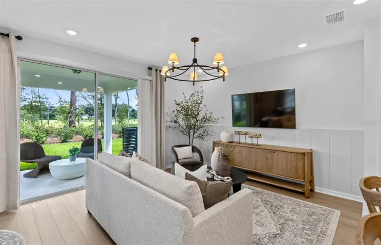 Model Home Design Only. Pictures and furnishings are for illustrative purposes only. Elevations, colors and options may vary. Furniture is for model home staging only.