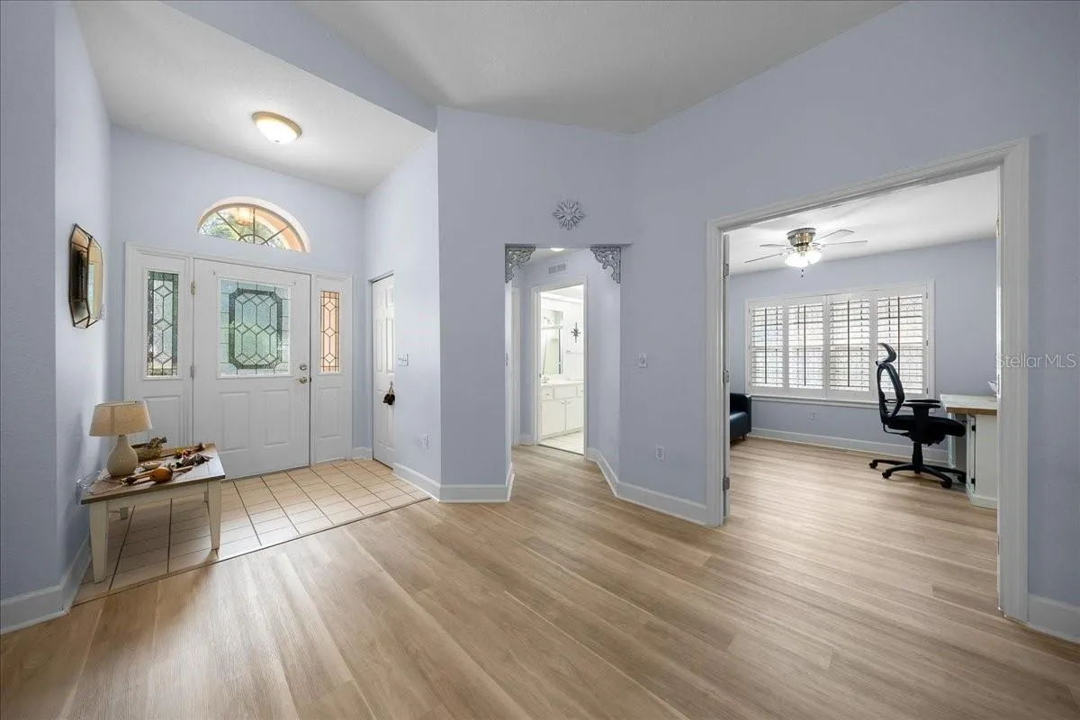 FRont door / guest rooms