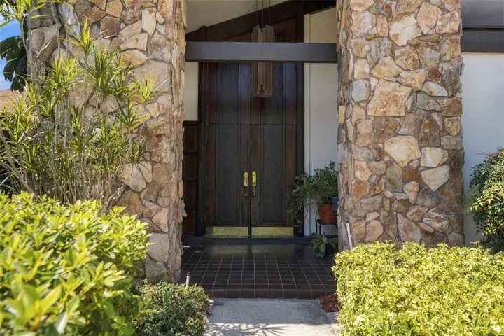 Welcoming Entrance.
