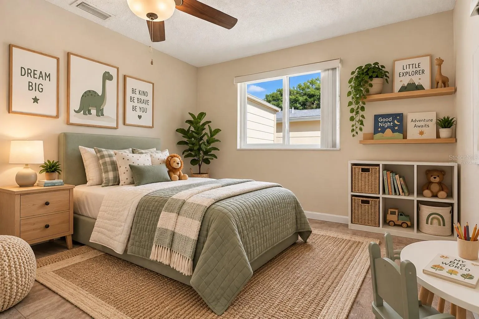 Virtually Staged Bed 2