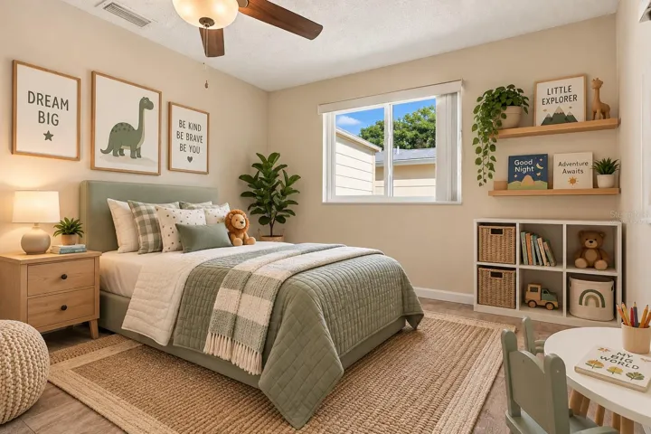 Virtually Staged Bed 2
