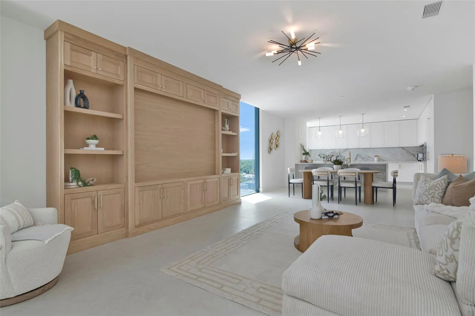 Built in wall units bringing function and form