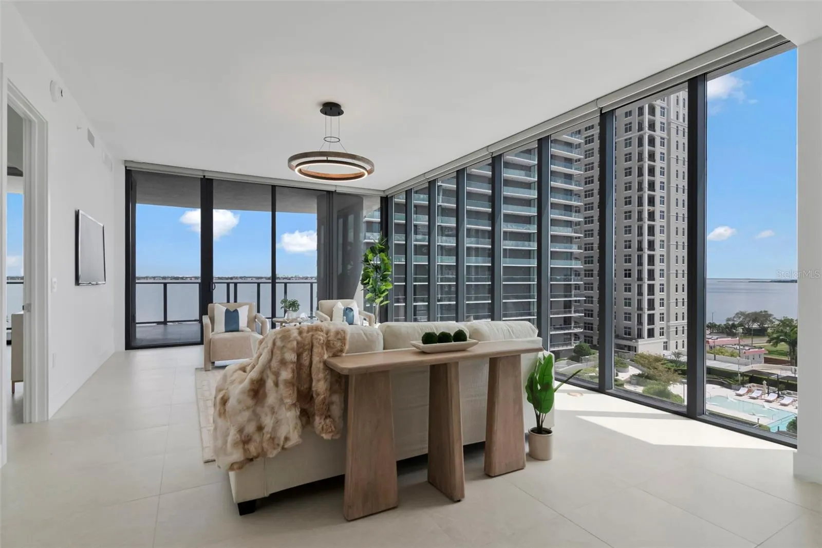 floor to ceiling glass views