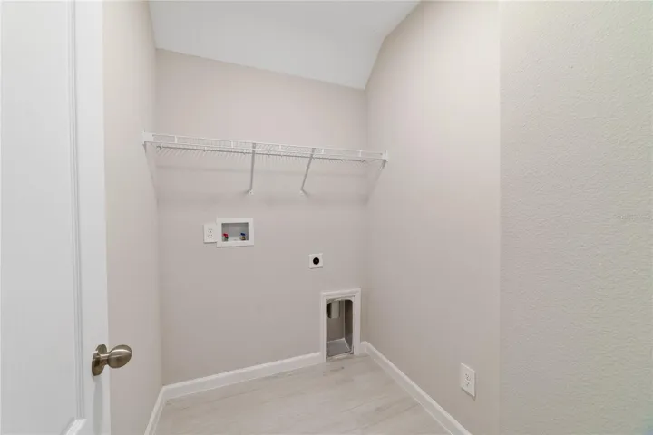 laundry room (washer + dryer not shown)
