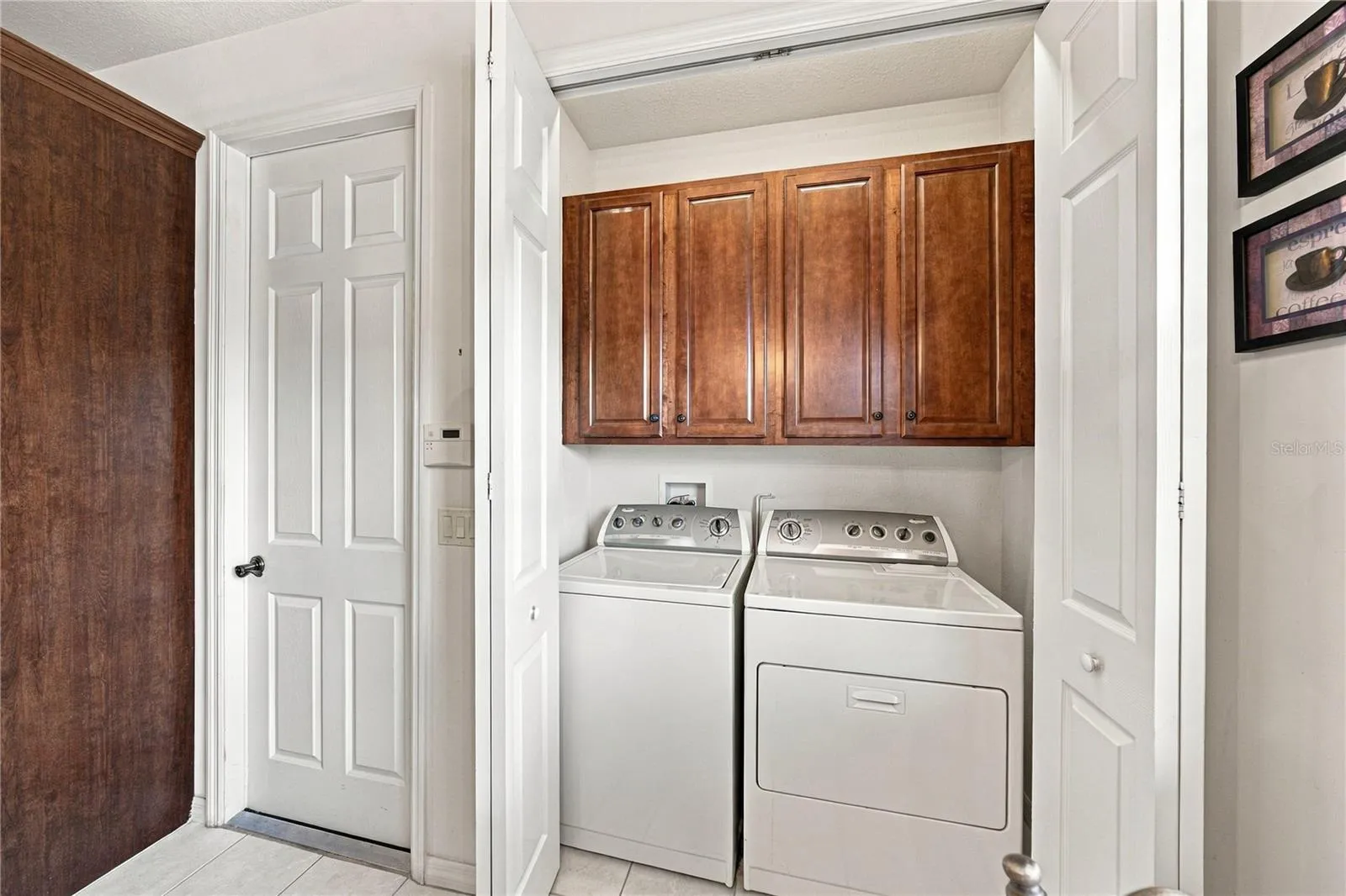 Laundry closet
