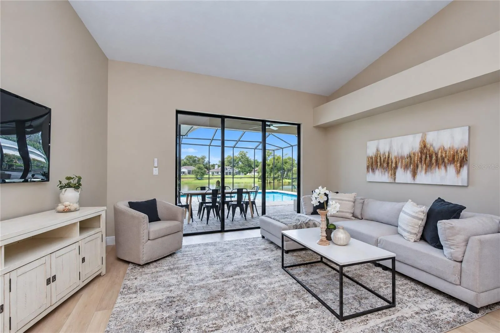 Formal Living Room - Lanai View