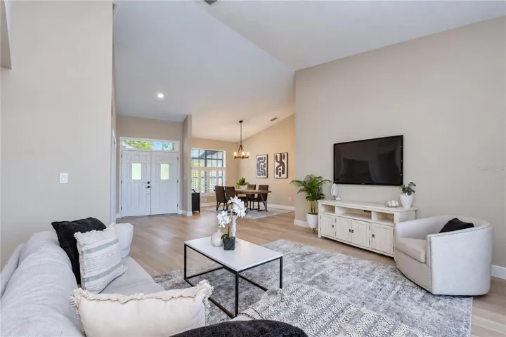 Living Room to Foyer
