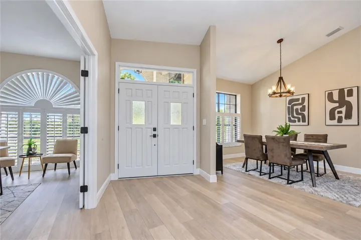 Foyer, Office, Dining Room