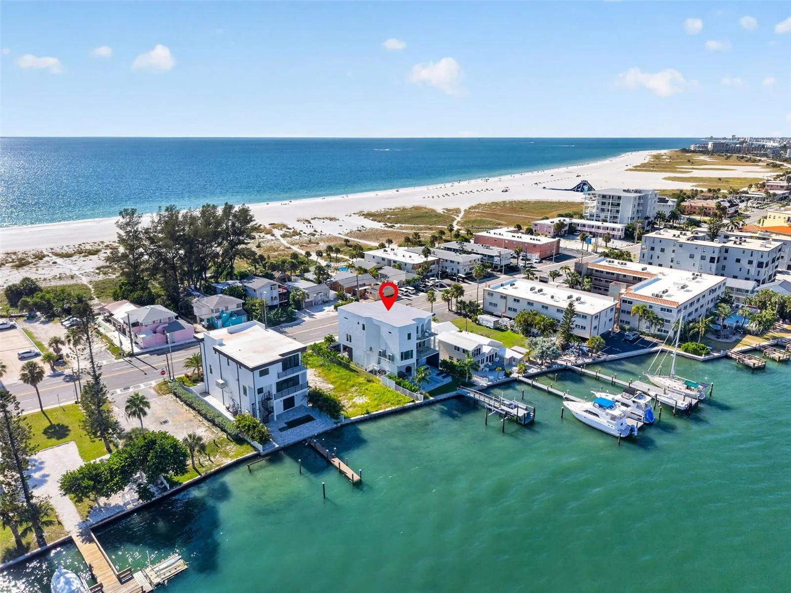 Walking distance to the beach.