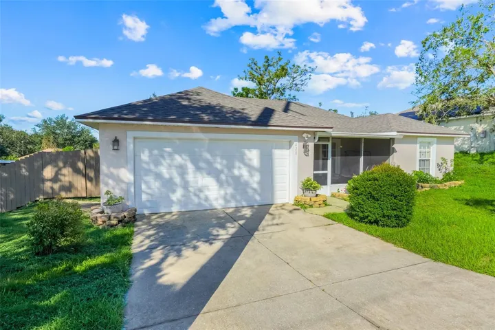 Front view of home