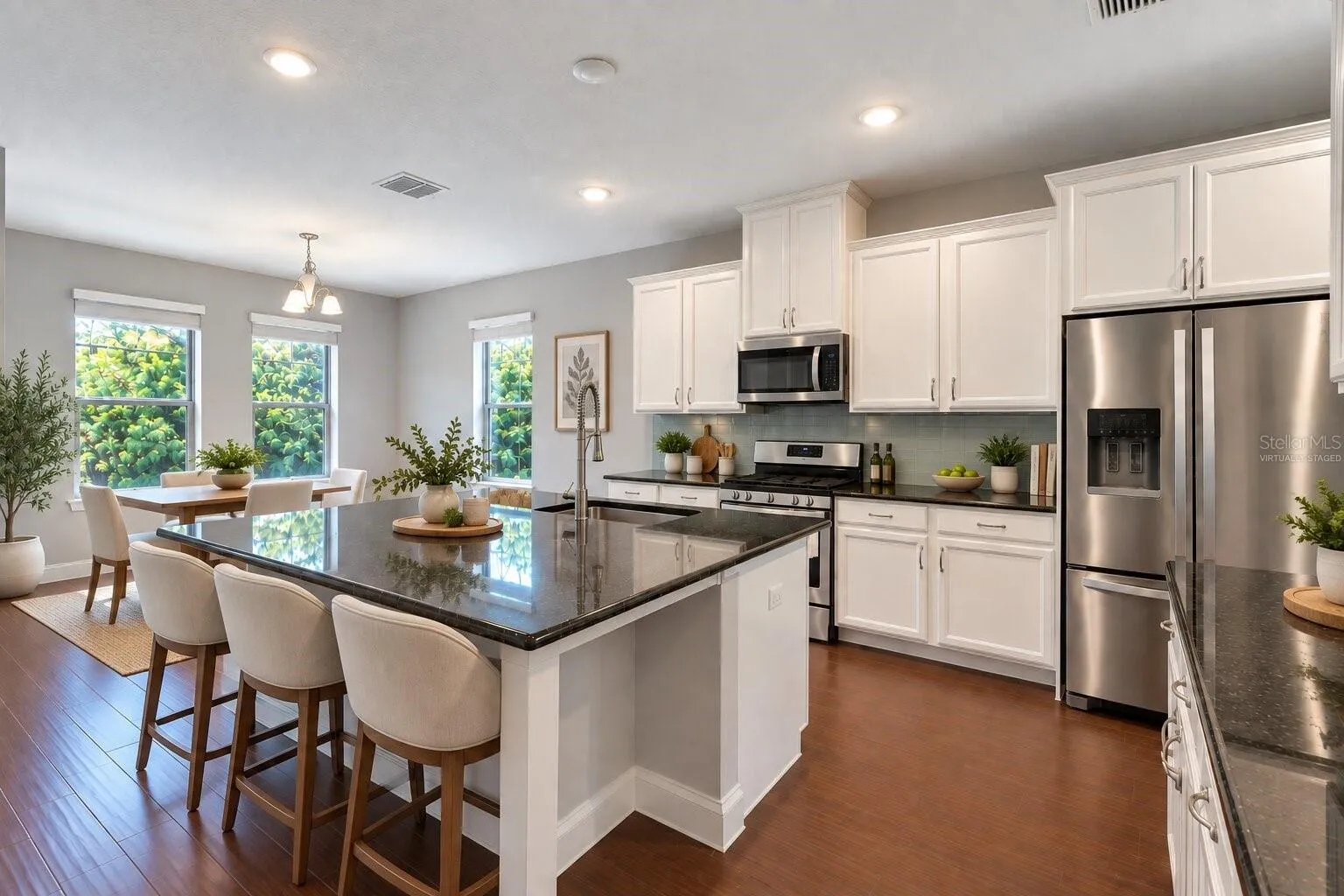 Virtually Staged Kitchen