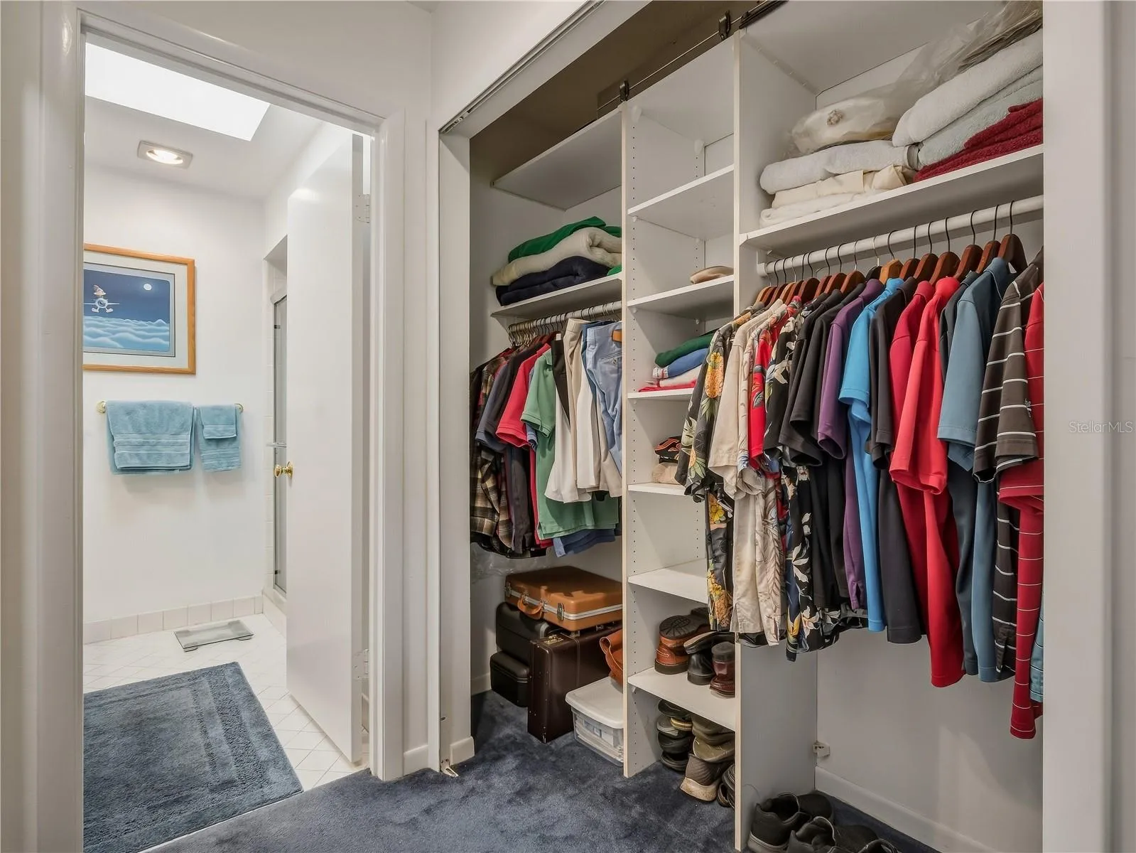 Primary Bedroom Closet 1