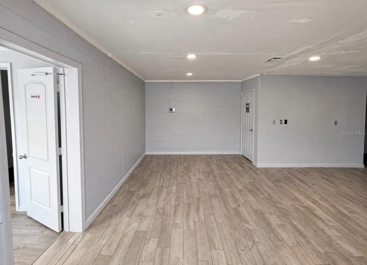 Office 3, on the left; door leading to other offices.