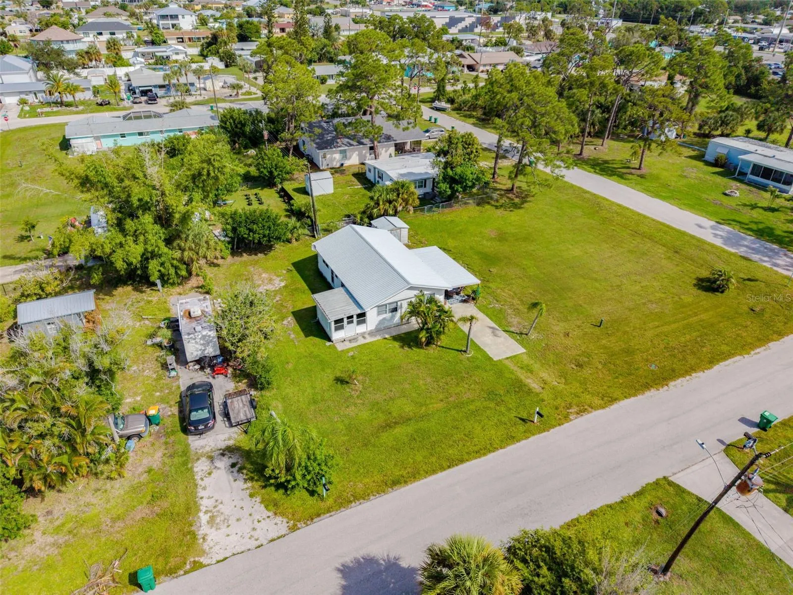 Aerial of home