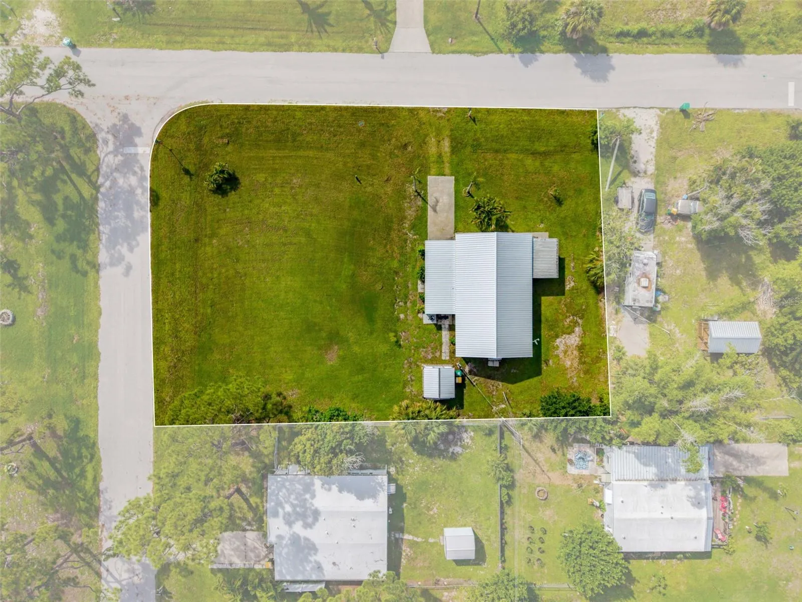 Aerial of home