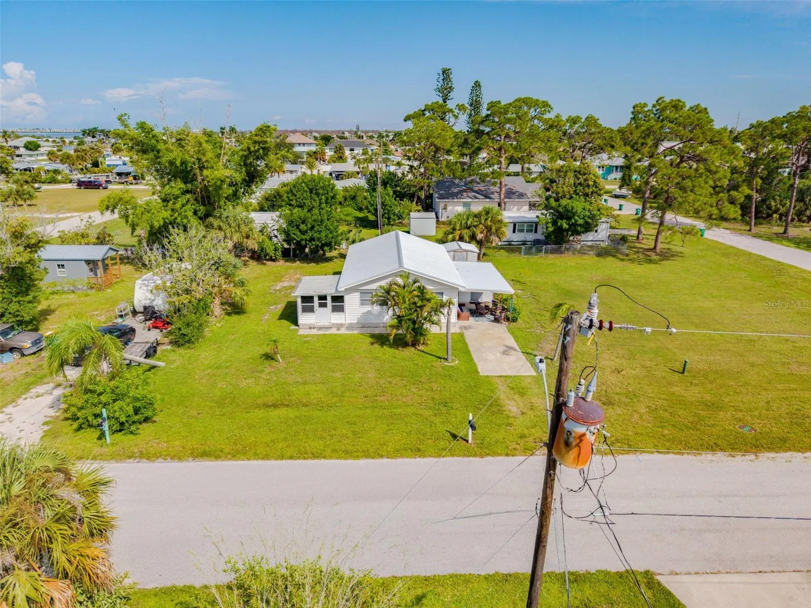 Aerial of home