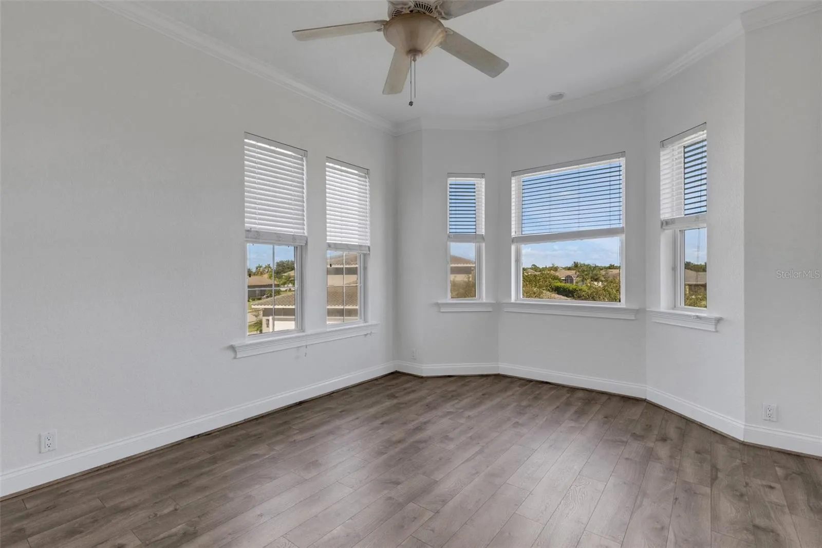 Bedroom# 5 has multiple windows . . .