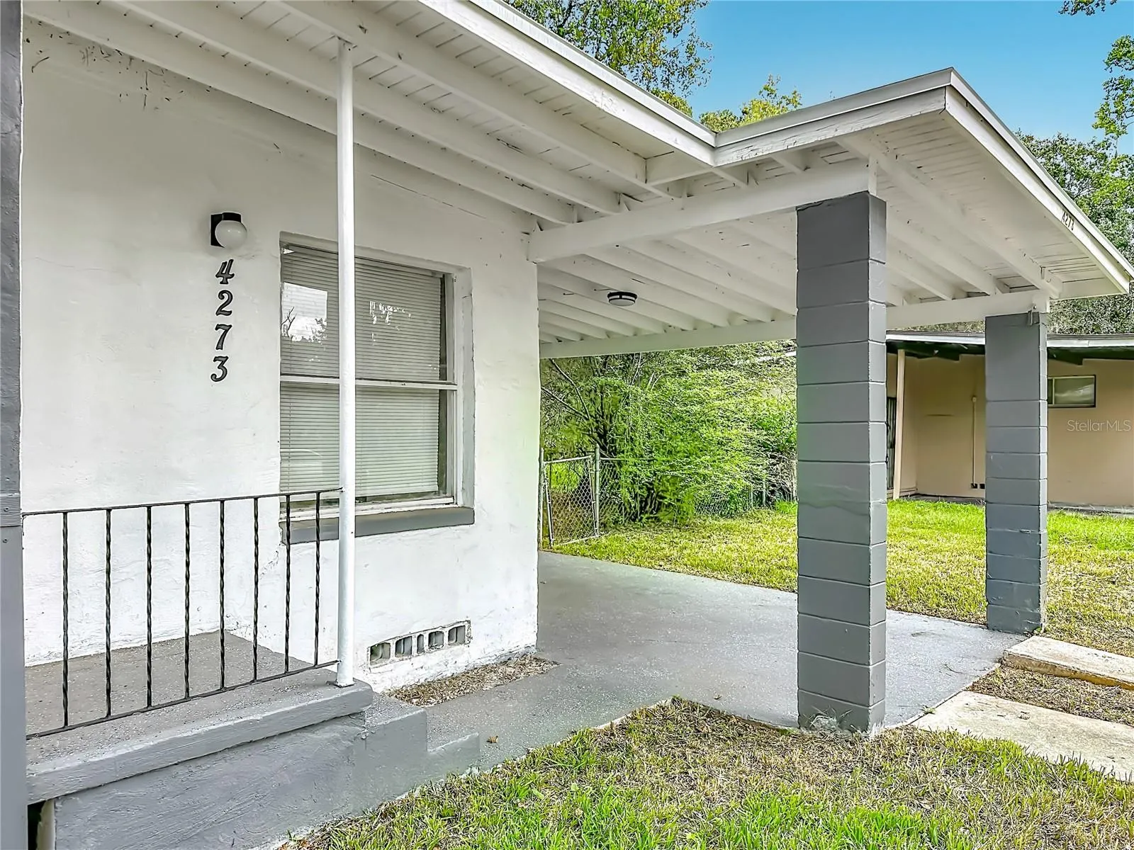 Front of House / Carport