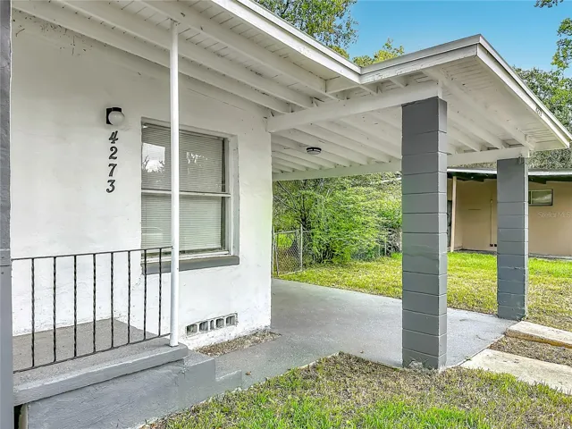 Front of House / Carport