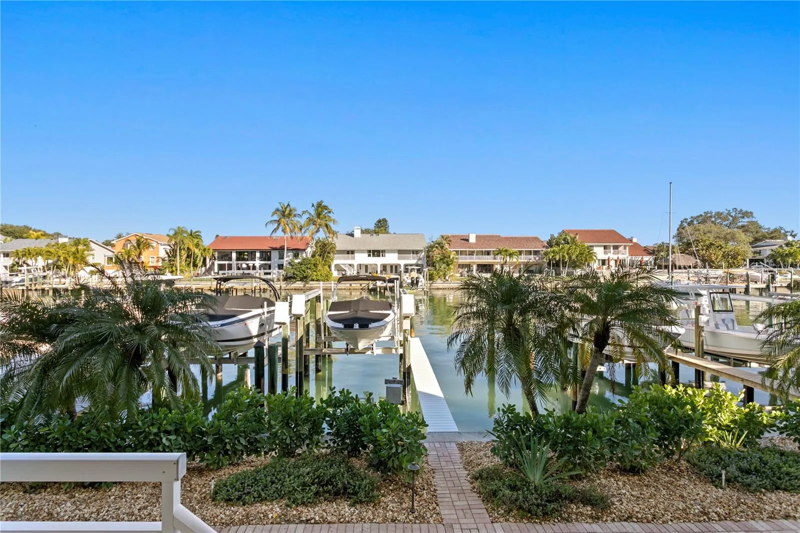 walkway to dock