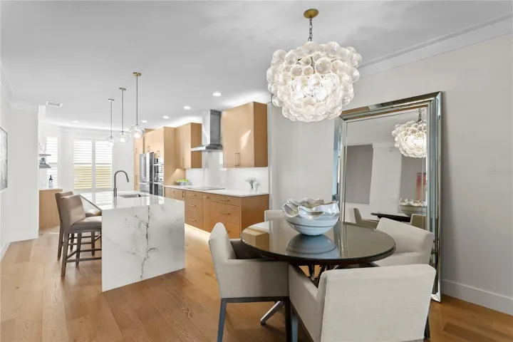 Kitchen &amp; Dining area