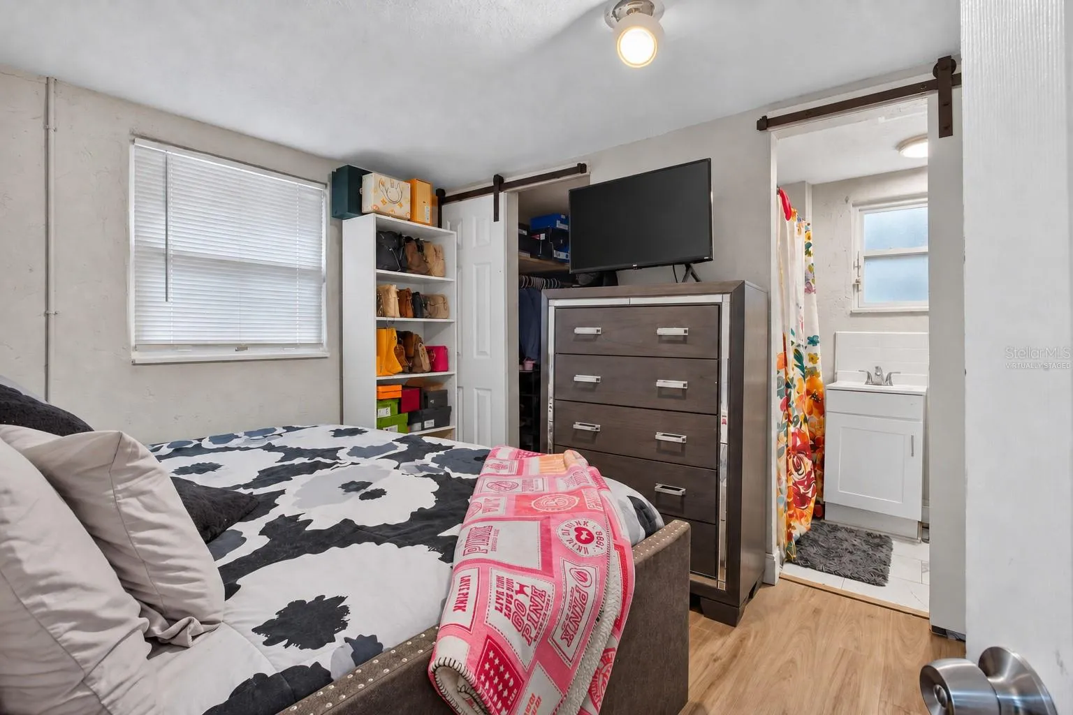 Virtually Staged. Personal Items digitally removed. Primary Bedroom