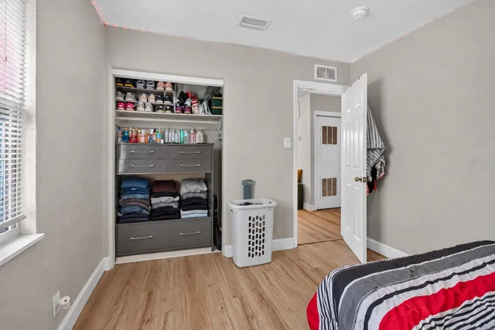 Virtually Staged. Personal Items digitally removed. Bedroom 1