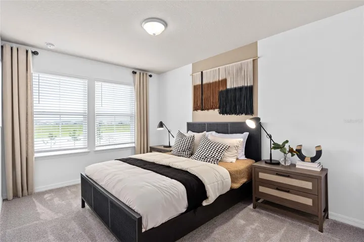 Model Home Design Only. Pictures and furnishings are for illustrative purposes only. Elevations, colors and options may vary. Furniture is for model home staging only.