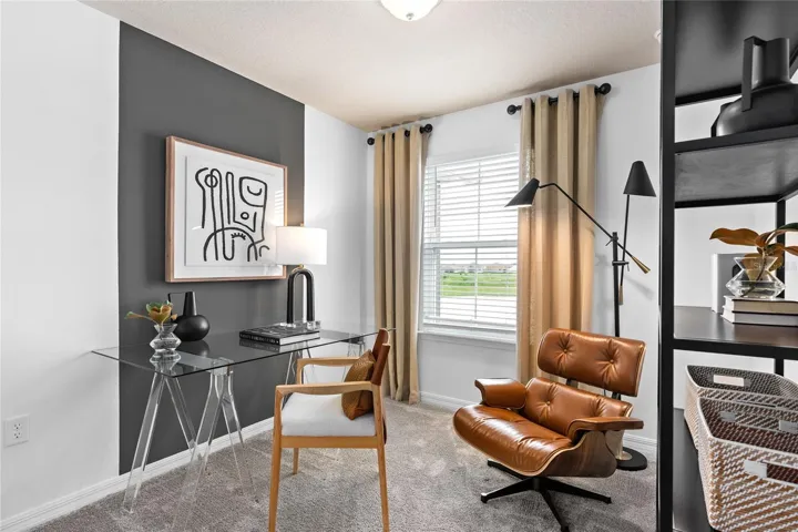 Model Home Design Only. Pictures and furnishings are for illustrative purposes only. Elevations, colors and options may vary. Furniture is for model home staging only.