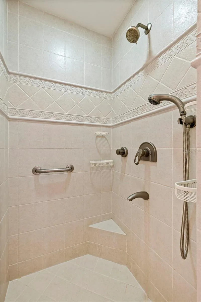 Spacious Master Bath Shower