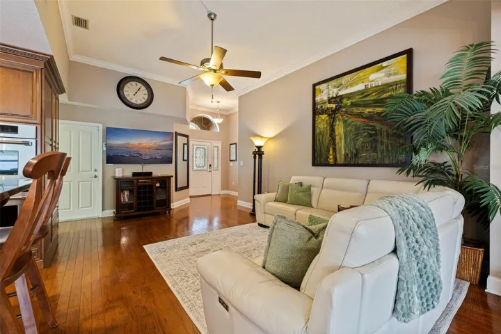Living Room looking towards front entry