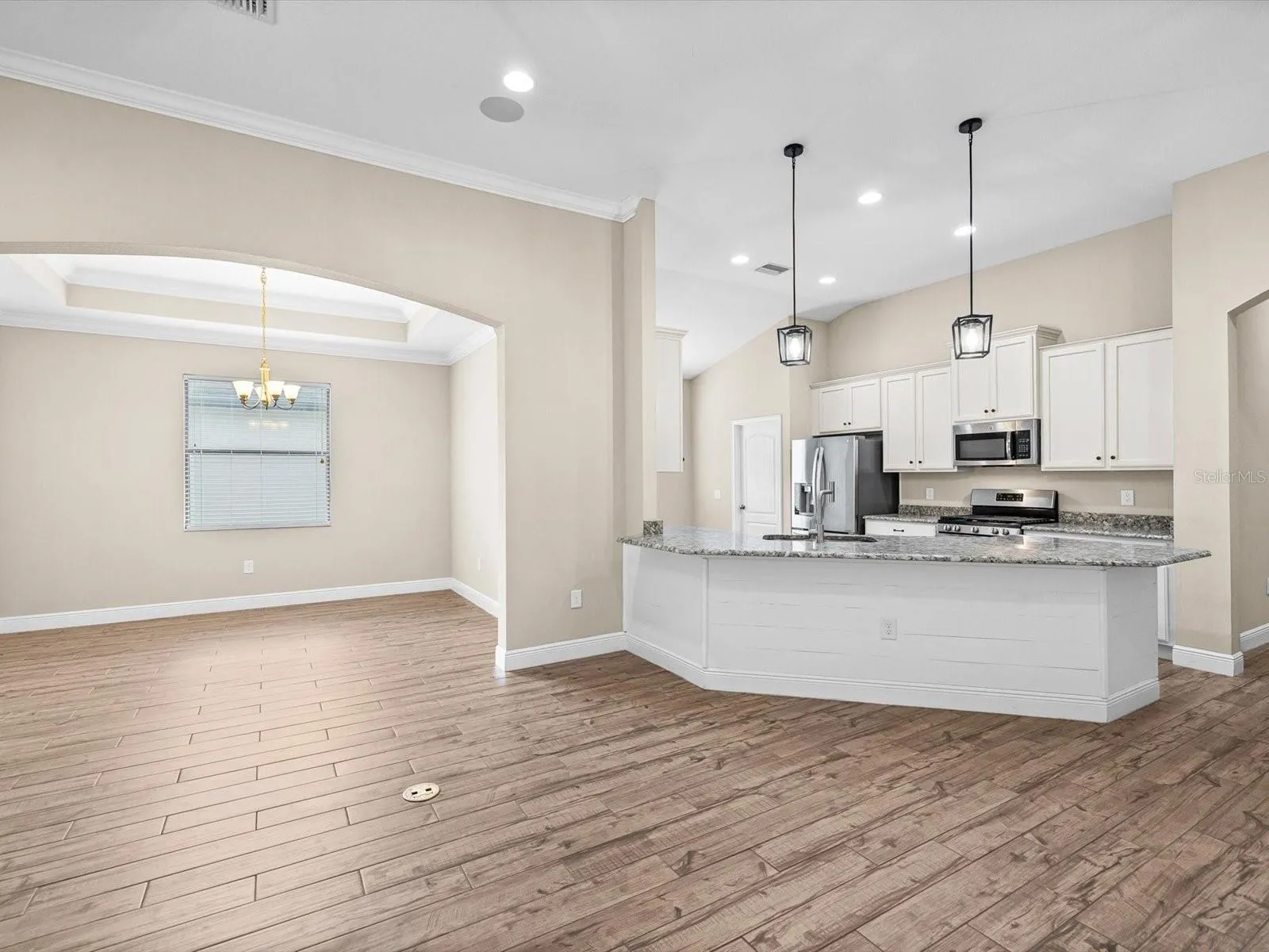 Great room/dinning room and Kitchen