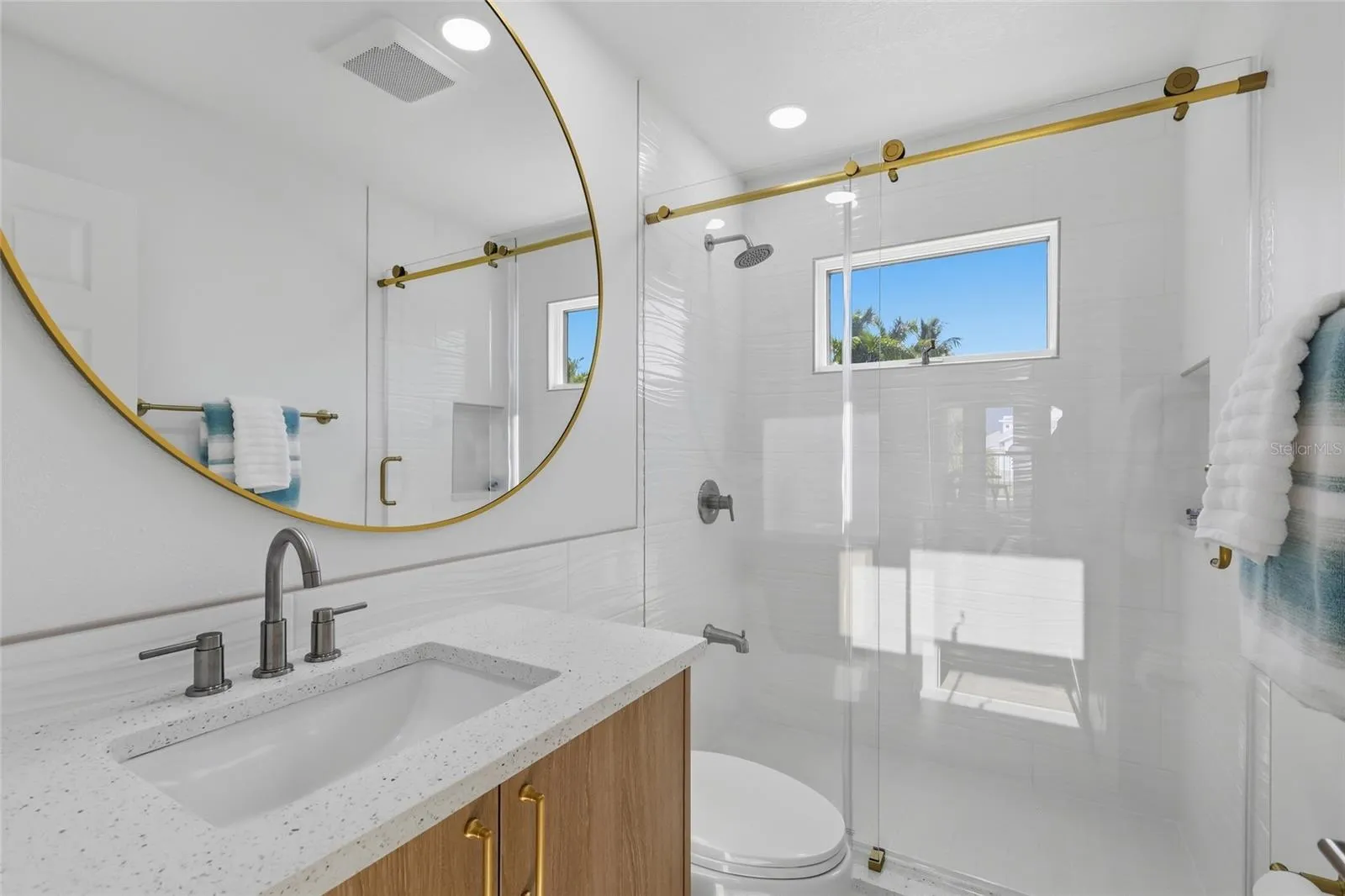 Adjoining Third Bath for Guests.