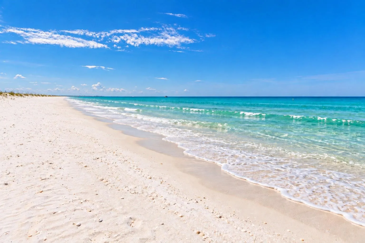 Stroll Down the Street to the Azure Gulf Waters.