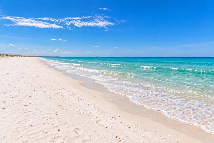 Stroll Down the Street to the Azure Gulf Waters.