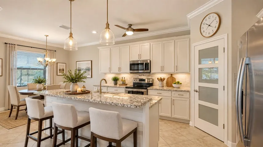 virtually enhanced kitchen