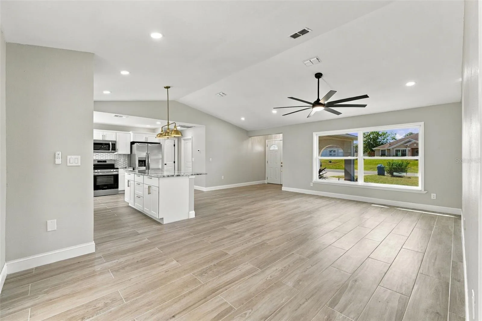 Open floor plan
