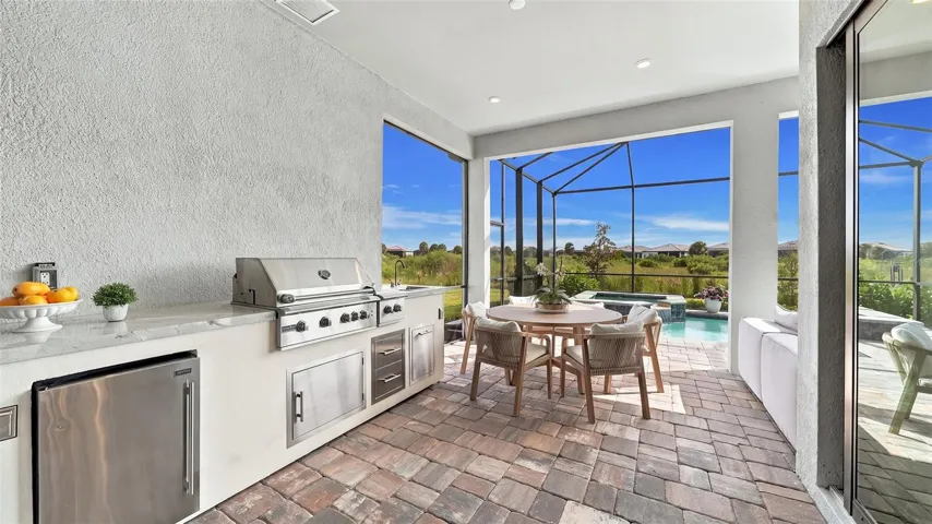 Outdoor kitchen