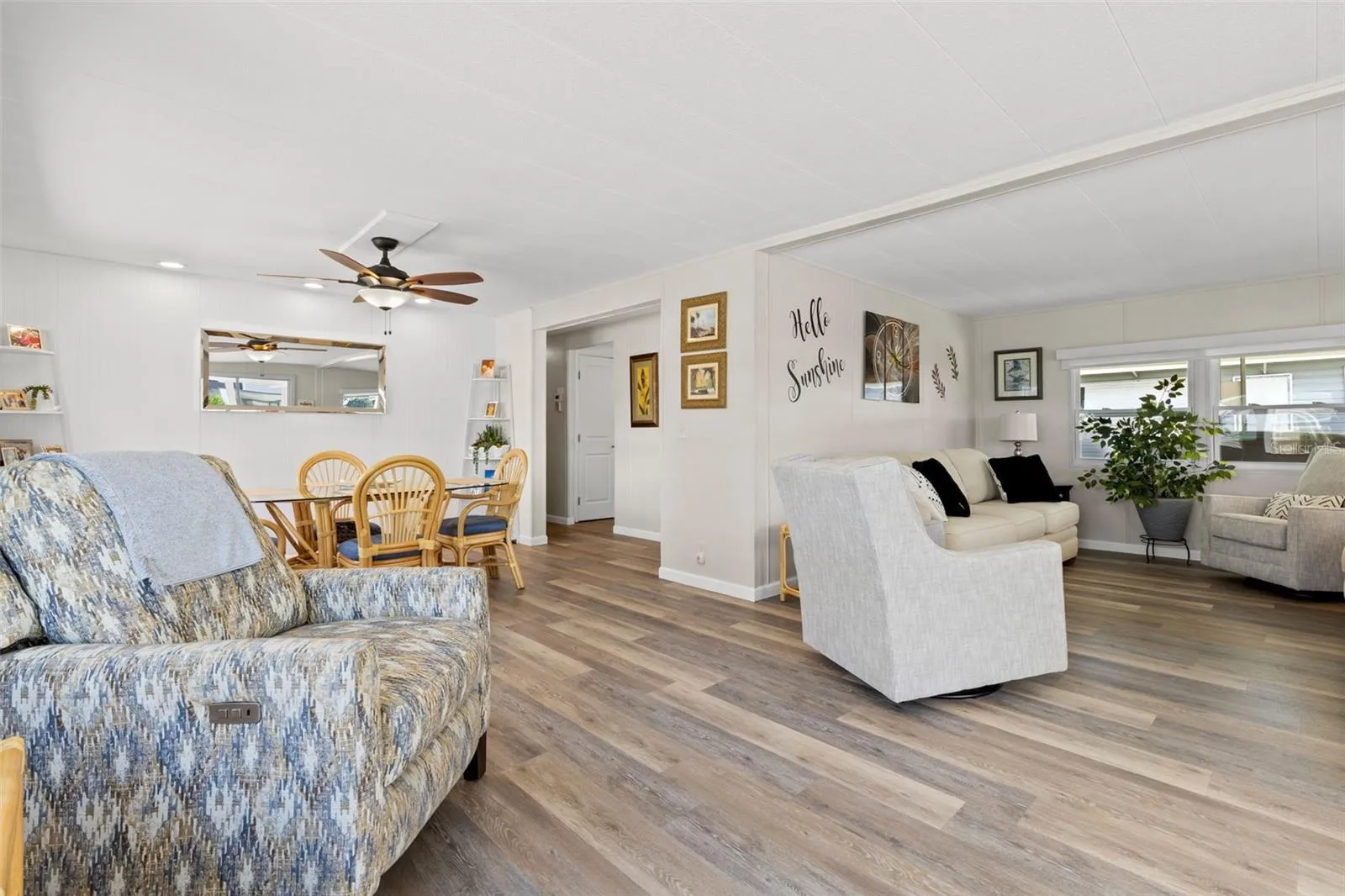 Open floor plan