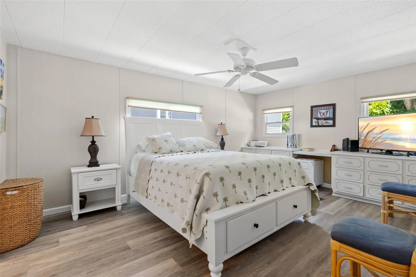 Primary bedroom with ensuite and walk in closet