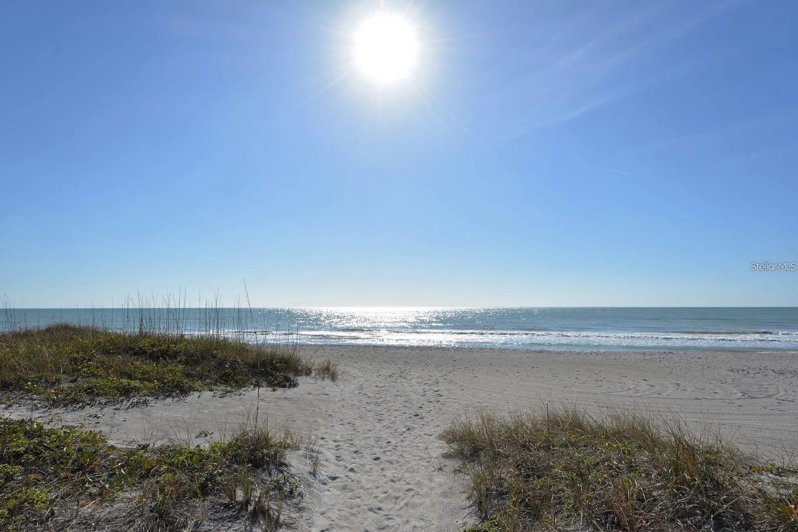 Picture perfect white powdery sand at the Bay Isles Beach Club!