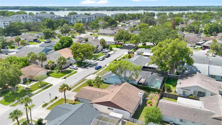 View of home looking south towards Lake Howell