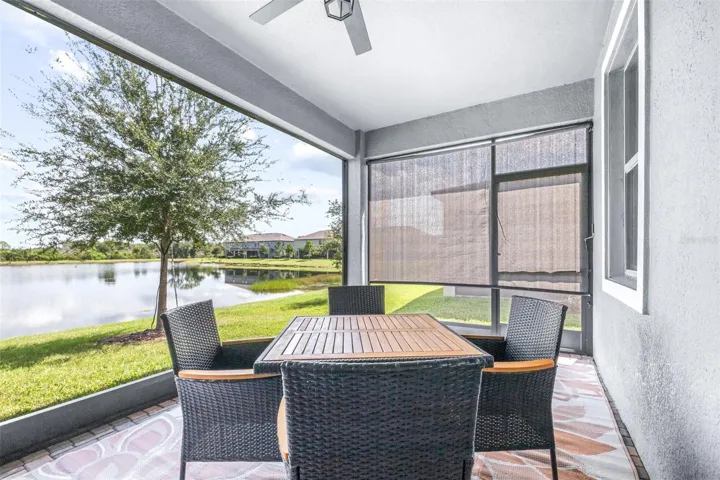 Perfect Florida Screened-in Lanai