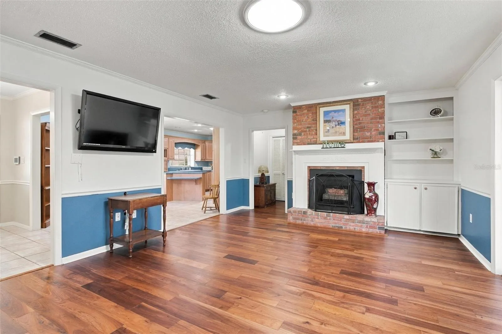 Open living room